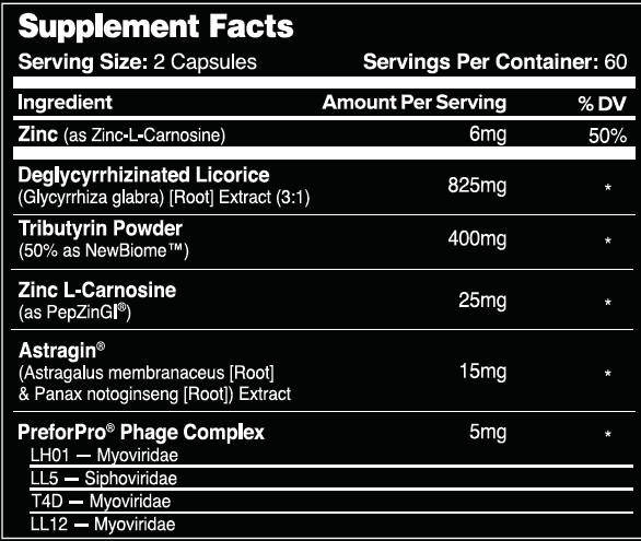 Leviathan Nutrition Supplements Review 5 Leviathan Nutrition GI Support