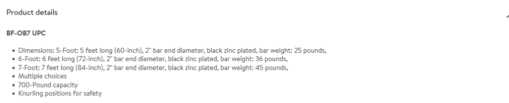 BalanceFrom Specs