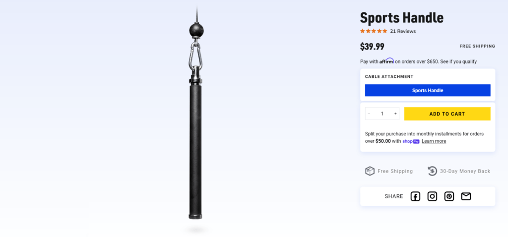 The BEST Cable Attachments For Your Garage Gym - 2026 57 REP SportsHandle
