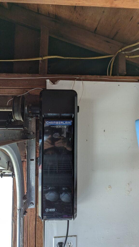 Chamberlain RJ070A Installed