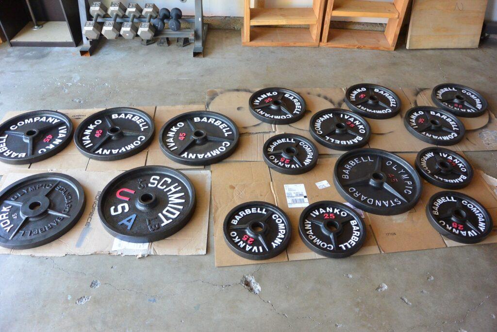 cleaned up plates