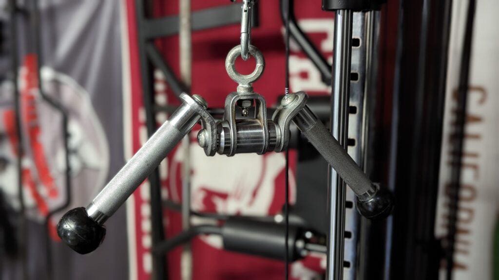 The BEST Cable Attachments For Your Garage Gym - 2026 27 American Barbell Rotating V Bar Cable Attachments