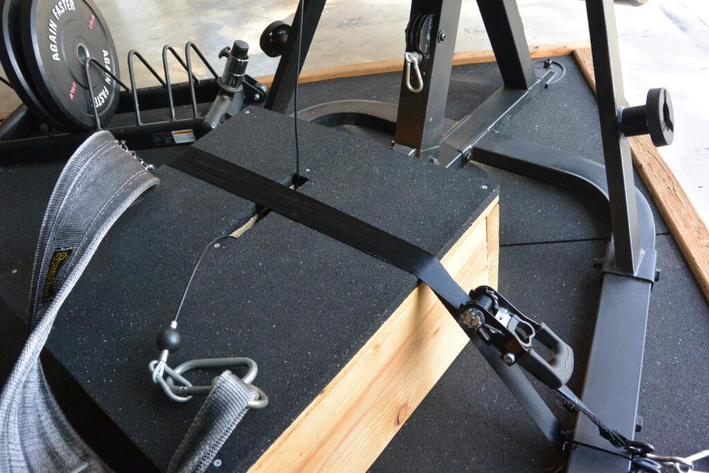 Powertec Levergym DIY Belt Squat Set Up