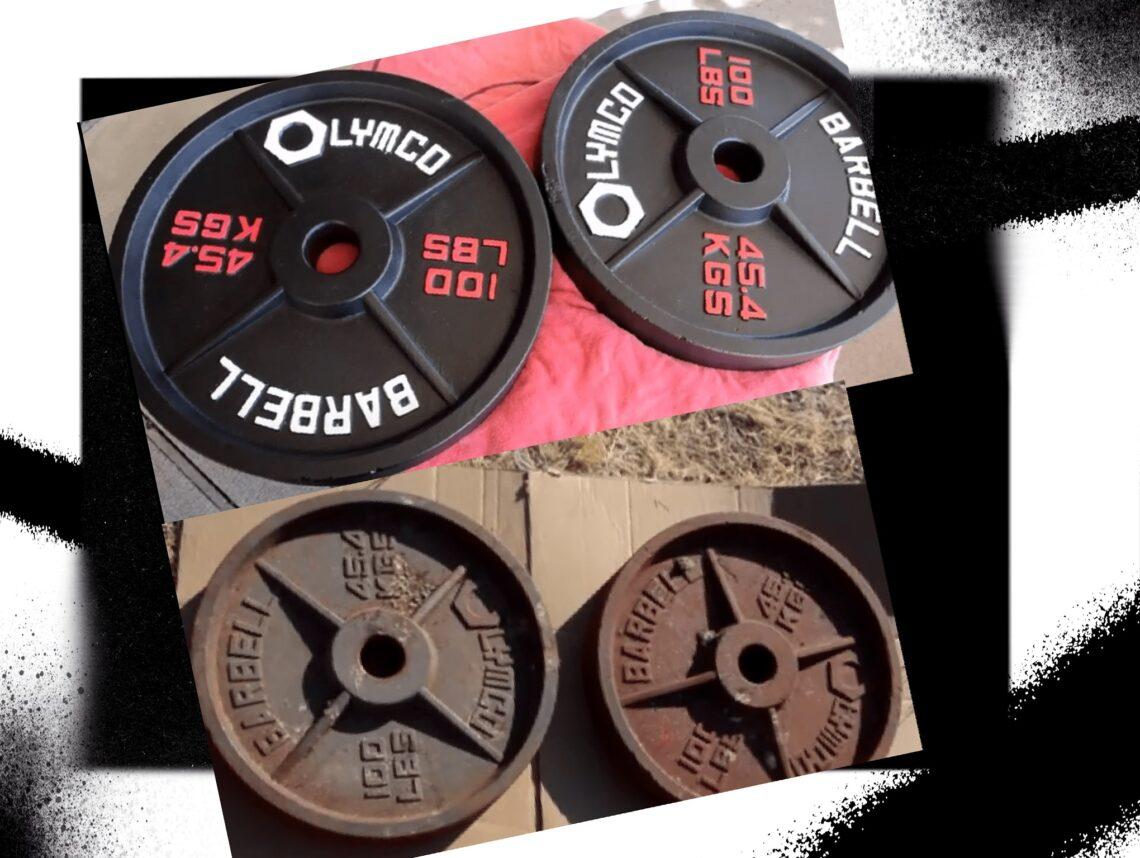 The Garage Gym Basics Olympic Plate Refurb v2 min