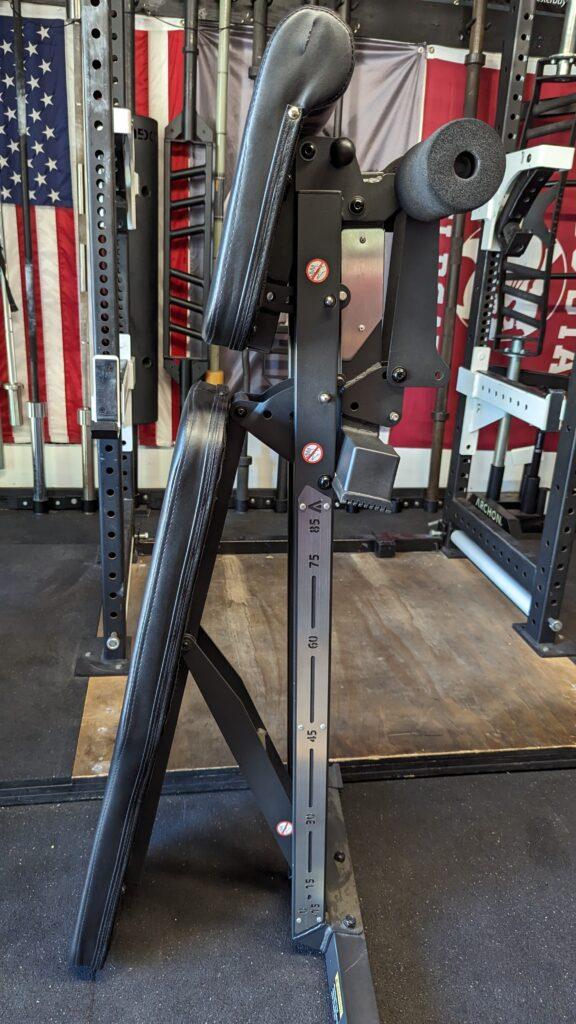 AboveGenius Adjustable Weight Bench Vertical Storage