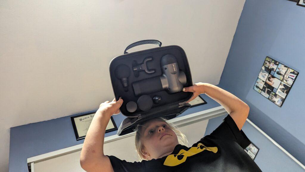 Upside down the case HOLDS!
