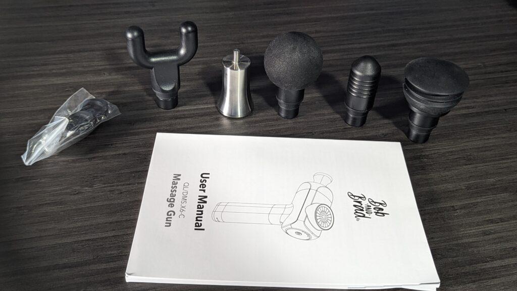 Bob and Brad X6 Pro Massage Gun Attachments