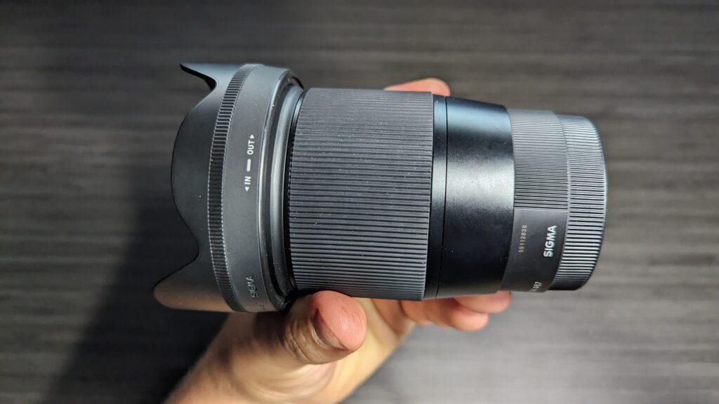 Sigma Lens - Perfect for the Home Gym Content Creator