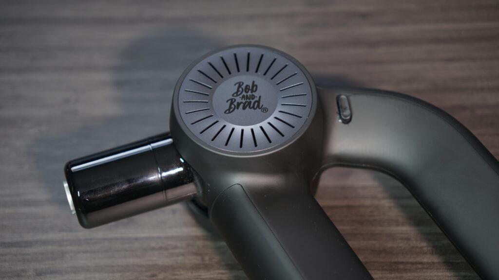 Bob and Brad D6 PRO Massage Gun Review 16 BobBradD6PROMassageGun Angle2