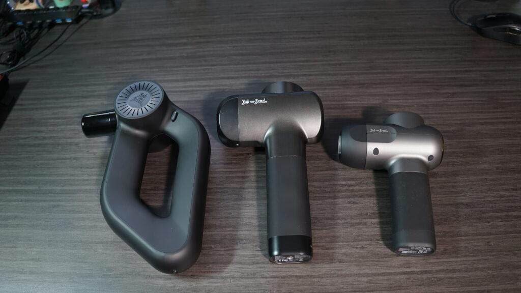 Bob and Brad D6 PRO Massage Gun Review 7 Bob and Brad D6 PRO Massage Gun vs C2 and X6