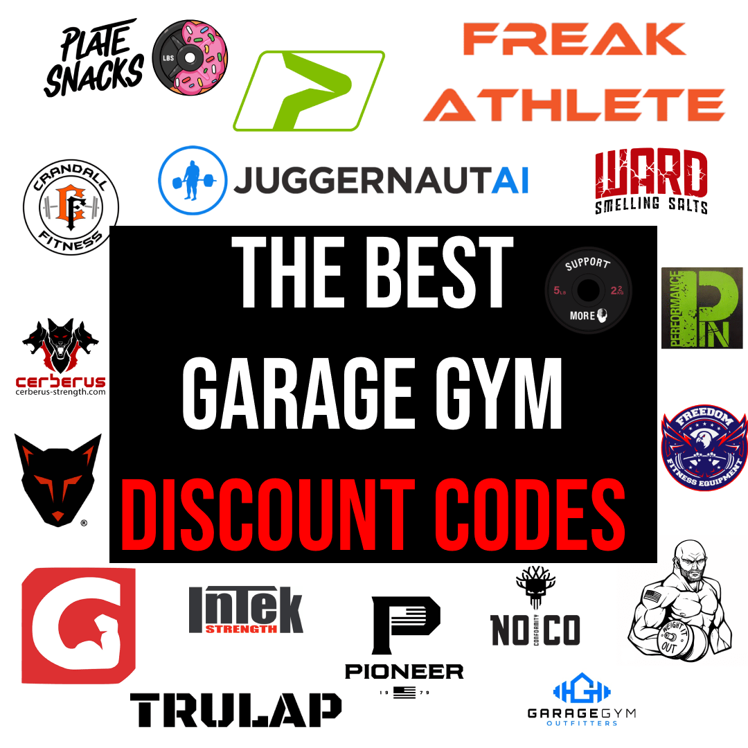 30+ Of The BEST Garage Gym Equipment Discount Codes
