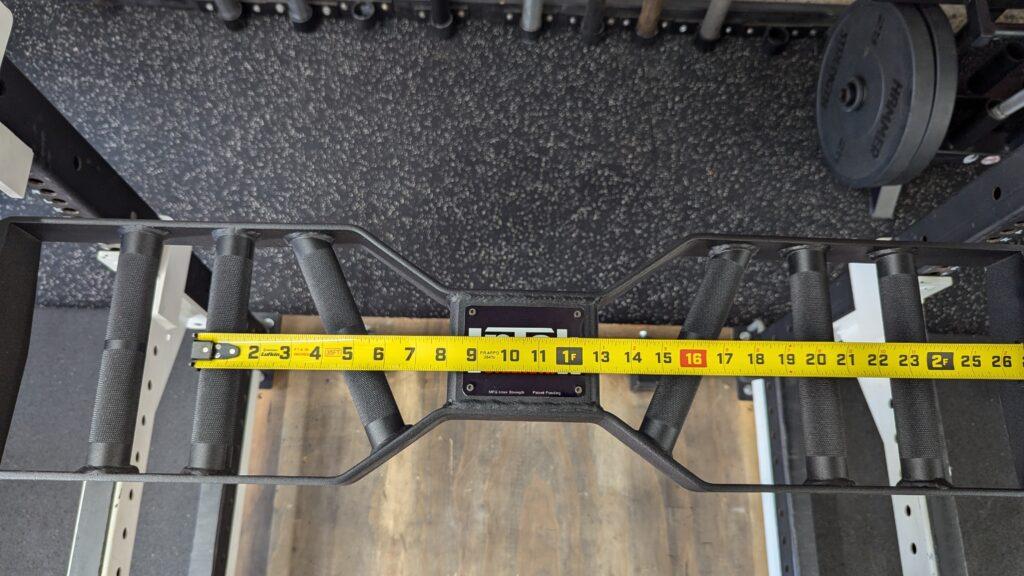 Intek Strength Neutral Grip Bar - The MOST Expensive Multi Grip Bar - 2026 Review 4 IntekNeutralGripBar Measurements1