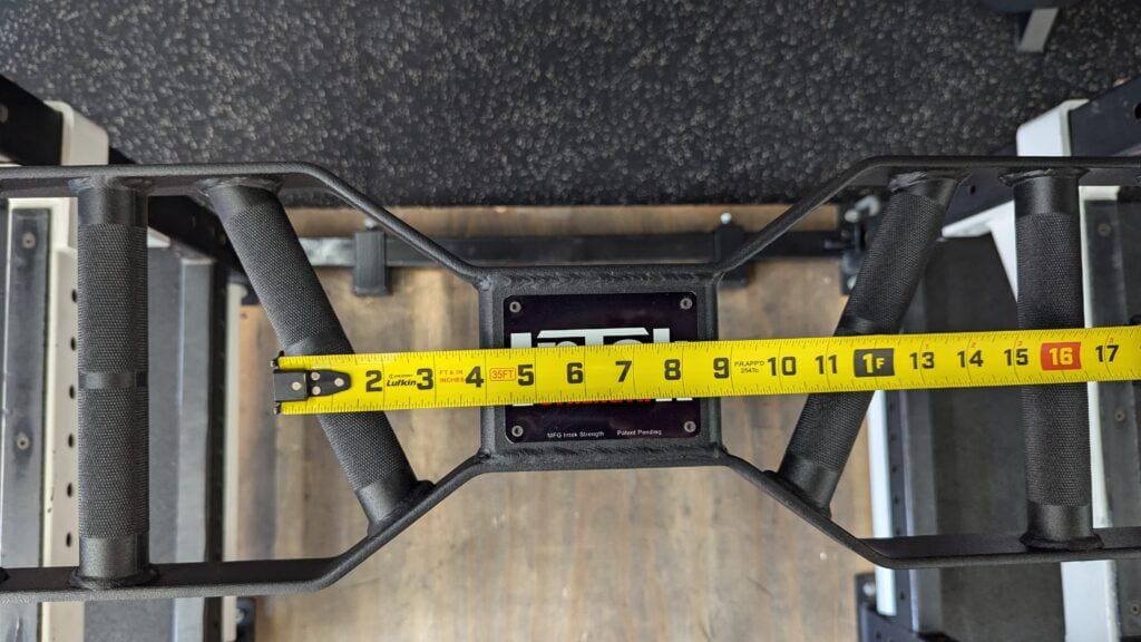 Intek Strength Neutral Grip Bar - The MOST Expensive Multi Grip Bar - 2026 Review 6 IntekNeutralGripBar Measurements3