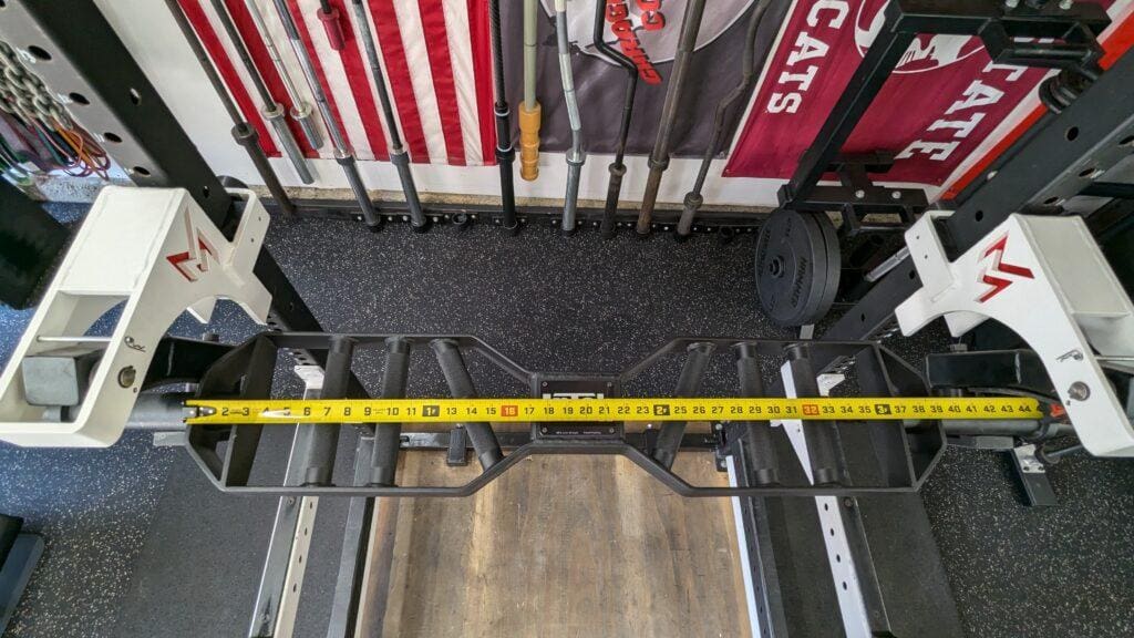 Intek Strength Neutral Grip Bar - The MOST Expensive Multi Grip Bar - 2026 Review 7 IntekNeutralGripBar Measurements4
