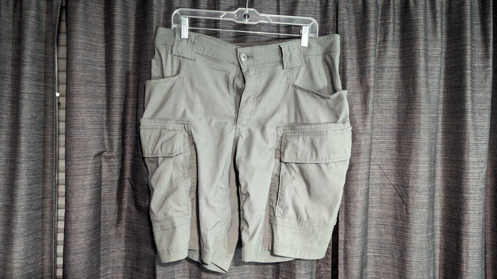 MensDuluthFlexDryontheFly11CargoShorts GunMetal
