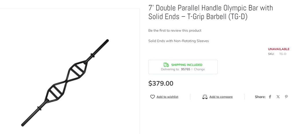 Intek Strength Neutral Grip Bar - The MOST Expensive Multi Grip Bar - 2026 Review 2 TGripBarbell