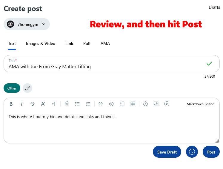 Ready for a successful AMA? 8 AMA Desktop Step4