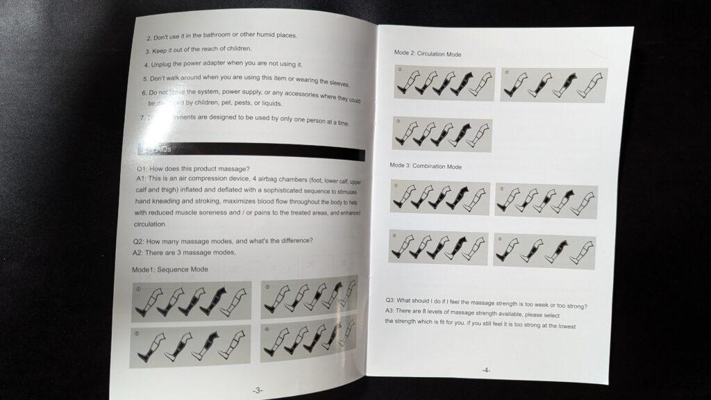FITKINGAirCompressionRecoverySystem Modes