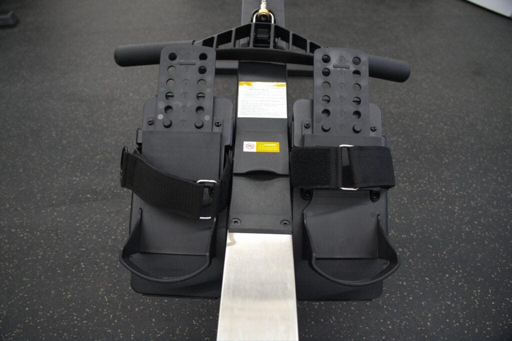 MERACH NovaRow R50 Rower Review - BUDGET Concept2? 17 MerachNovaRowR50Rower FootPlate