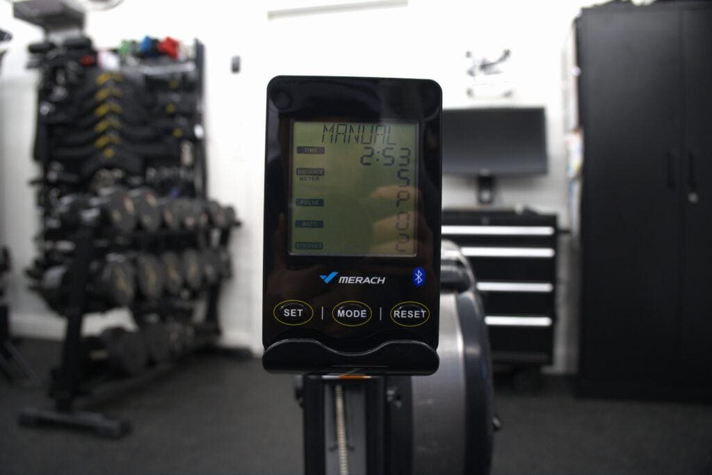 MERACH NovaRow R50 Rower Review - BUDGET Concept2? 16 MerachNovaRowR50Rower Monitor1