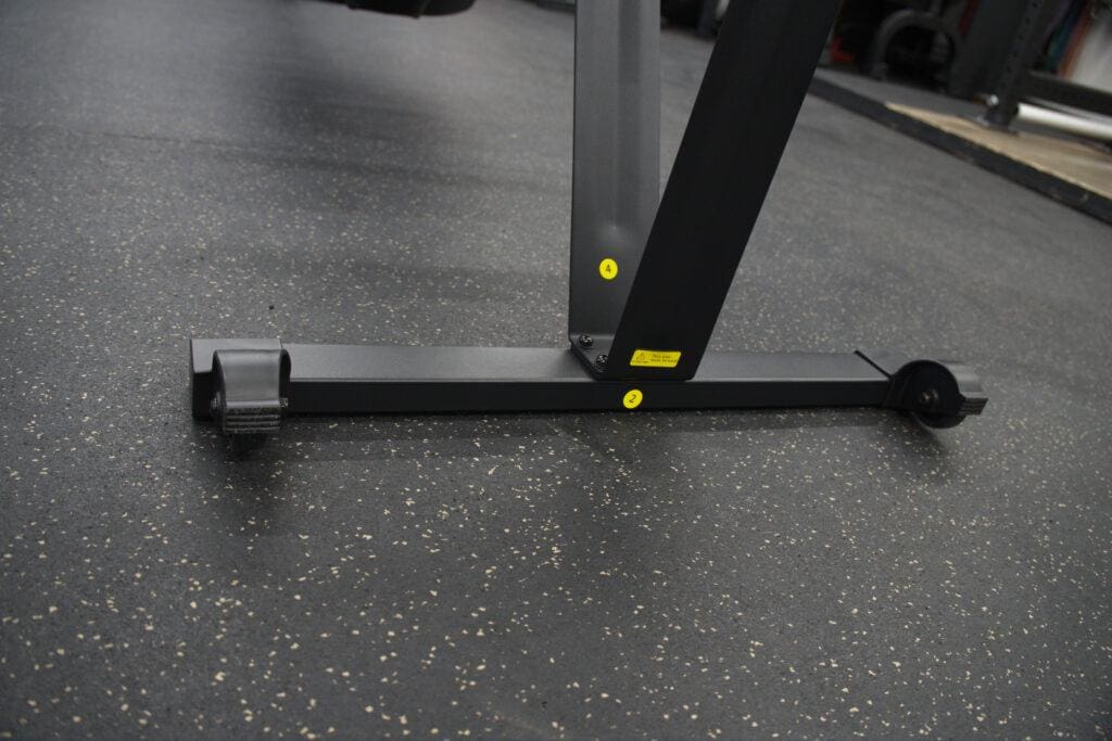 MERACH NovaRow R50 Rower Review - BUDGET Concept2? 10 MerachNovaRowR50Rower Wheels