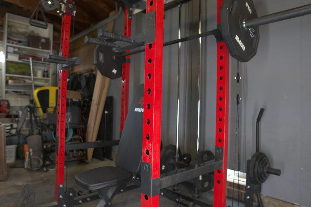 EVOLPOW P3A Tank Review - The BEST Budget All-In-One Home Gym Rack in 2026? 4 EVOLPOWP3ATank 3