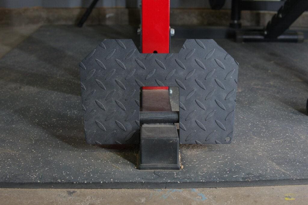 EVOLPOW P3A Tank Review - The BEST Budget All-In-One Home Gym Rack in 2026? 16 EVOLPOWP3ATank LowRowFootPlate