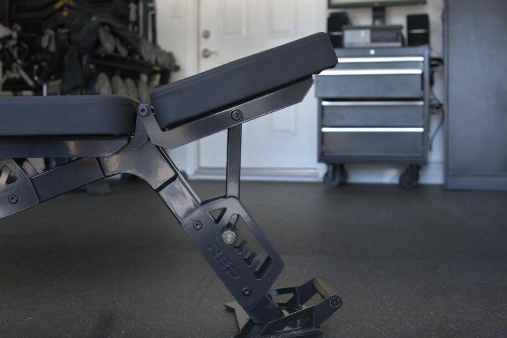 REP Nighthawk Bench Review: My Wife's Favorite Bench of 2026 26 REPFitnessNightHawk FrontAngle4