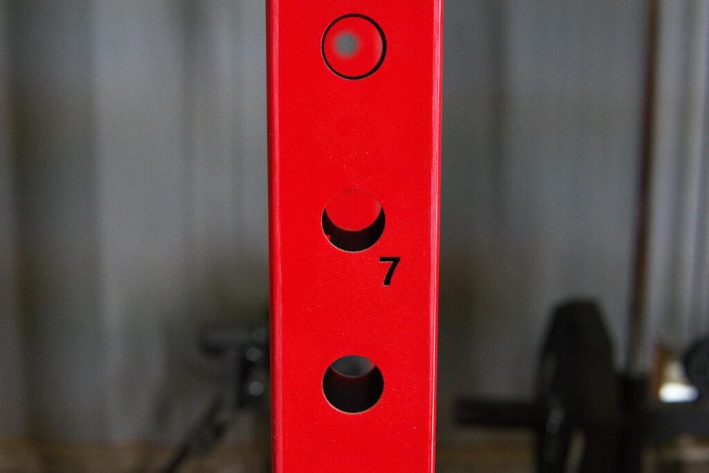 EVOLPOW P3A Tank Review - The BEST Budget All-In-One Home Gym Rack in 2026? 22 EVOLPOWP3ATank RackNumbers
