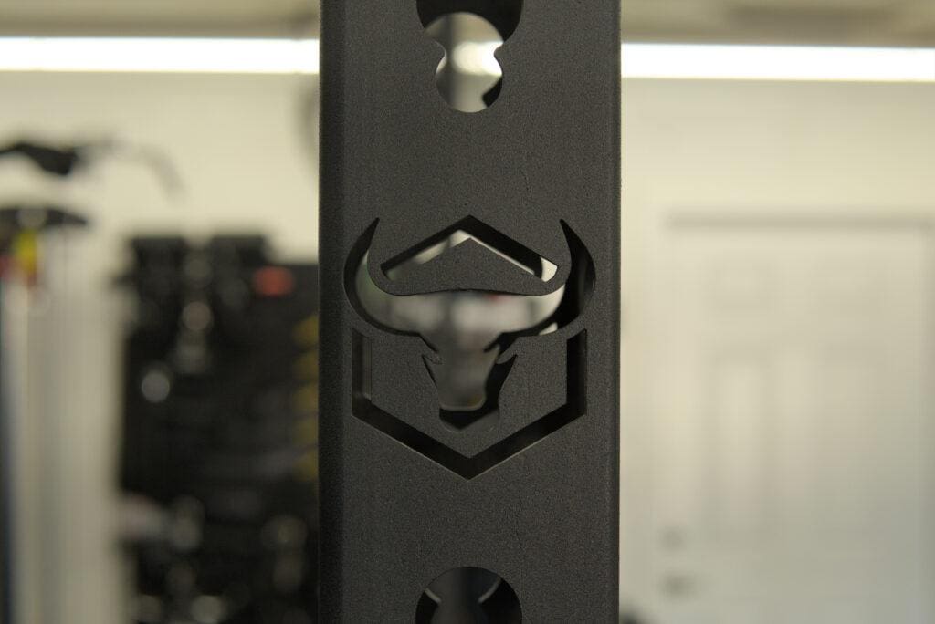 IronBulllStrengthFrankensteinRack Logo