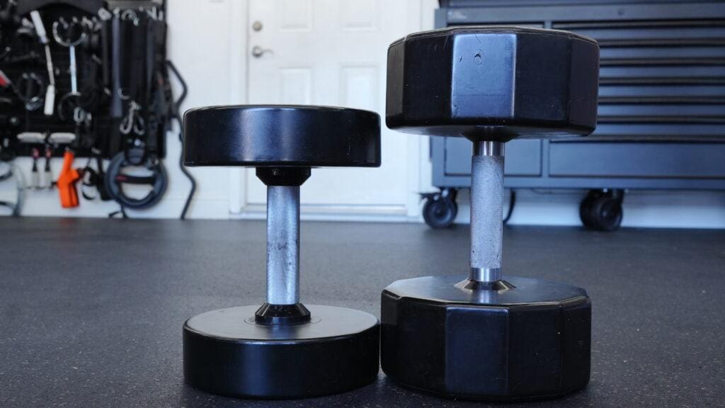 HexUrethaneDumbbells