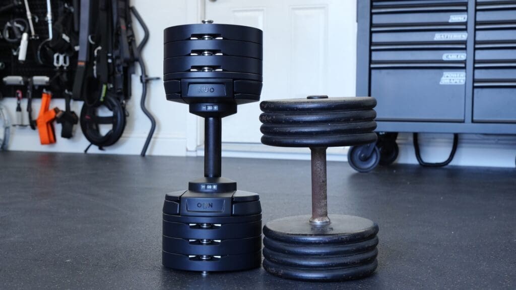 NÜOBELL-S Adjustable Dumbbells 12 NUOBELL SAdjustableDumbbells Compared Resized