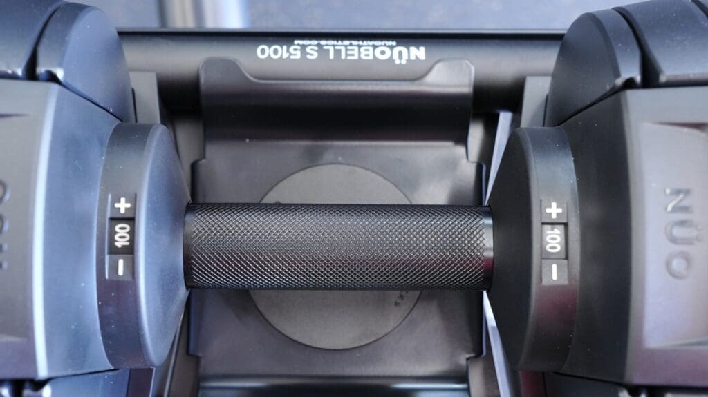 NÜOBELL-S Adjustable Dumbbells 16 NUOBELL SAdjustableDumbbells Handle Resized