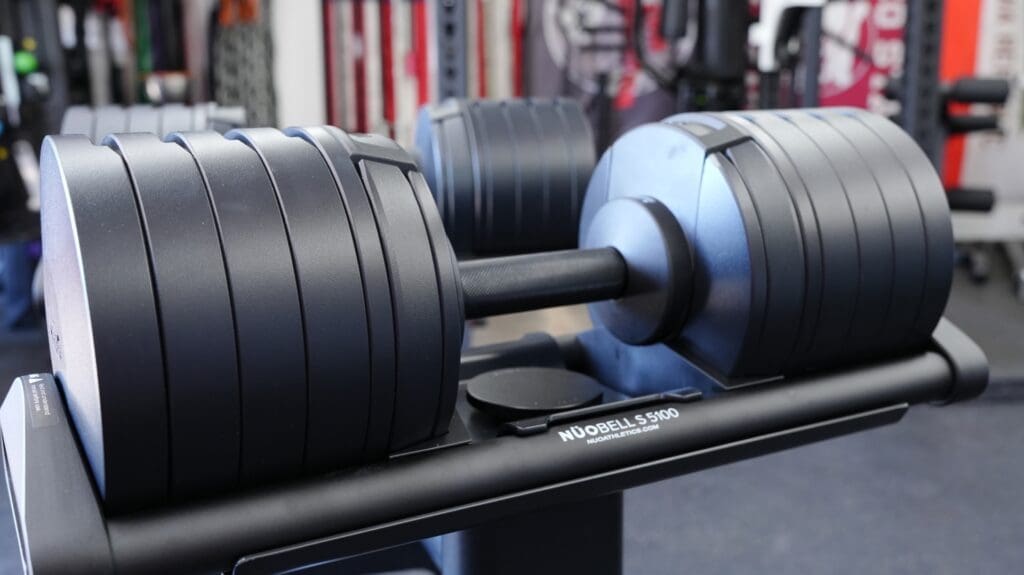 NÜOBELL-S Adjustable Dumbbells 13 NUOBELL SAdjustableDumbbells Side Resized