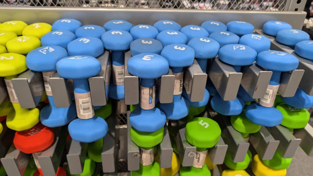 NeopreneDumbbells
